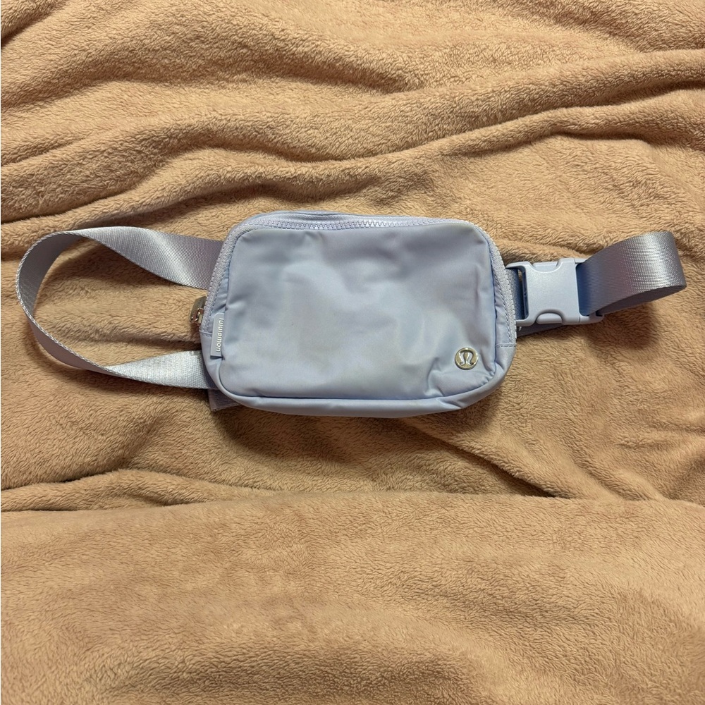 Pastel Blue Lululemon Belt Bag